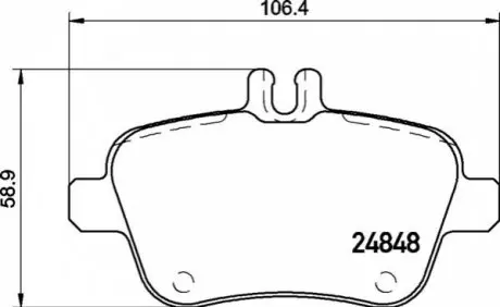 Автозапчастина BREMBO P 50 135
