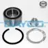 Підшипник маточини перед. Renault Clio 05-/Megane 02-09 DAYCO KWD1045 (фото 1)