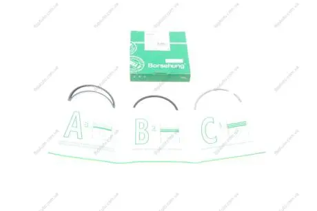 Комплект колец поршня 71 Borsehung B10361