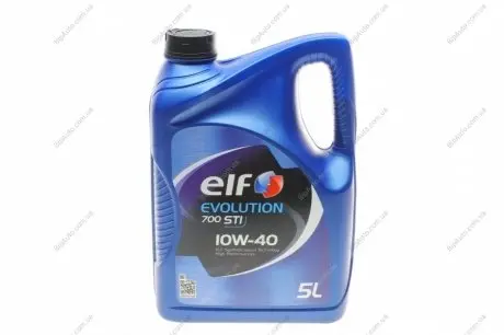 Масло моторное Evolution 700 STI 10W-40 (5 л) ELF 216667