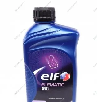 Трансмісійна рідина Elfmatic G3 / 1л. / (DEXRON III, RENAULT DP0, GM Allison C4) ELF 213861