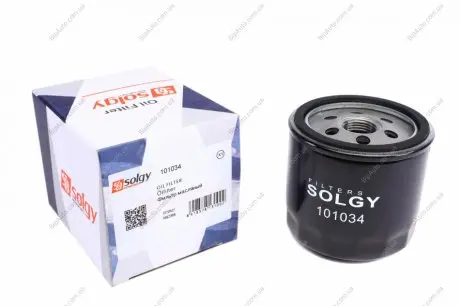Фільтр масляний SOLGY 101034