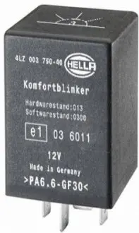 Прерыватель указателей поворота, Прерыватель указателей поворота HELLA 4LZ 003 750-401
