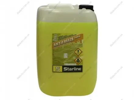 Антифриз KR / RENAULT / концентрат / 25л. / етиленгліколь / жовтий / Renault 41-01-001 D / STARLINE NA KR-25 (фото 1)