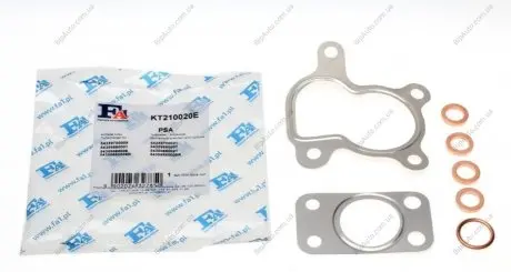 Комплект прокладок турбіни Citoren Nemo/Peugeot Bipper 1.4 HDi 08- FA1 Fischer Automotive One (FA1) KT210020E