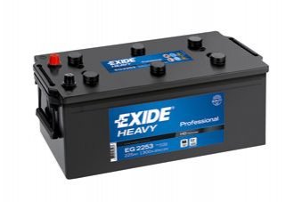 Стартерная аккумуляторная батарея, Стартерная аккумуляторная батарея EXIDE EG2253 (фото 1)