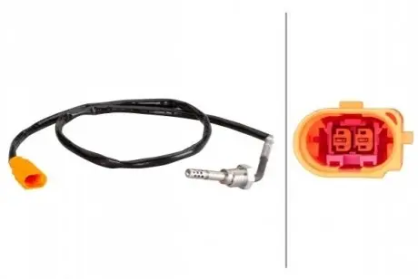 CZUJNIK TEMP. SPALIN VW POLO 09- HELLA 6PT010376261