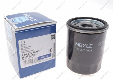 Масляный фильтр MEYLE 214 322 0008 (фото 1)