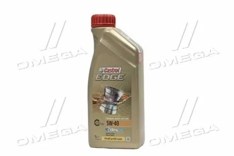 Моторна олива EDGE 5W-40 C3 / 1л. / (API SN/CF, ACEA C3, MB 229.31, BMW LL-04) CASTROL 1535FA