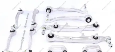 К-кт рычагов подвески перед. Audi A6 04-11 ASMETAL 13AU0304