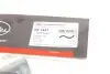 Патрубок радіатора DAEWOO LANOS 1.5-1.6, нижній (96350692) Gates 05-1447 (фото 2)