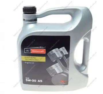 Мастило моторне синтетичне Motorcraft 5W-30 A-5 5L FORD 15CF54