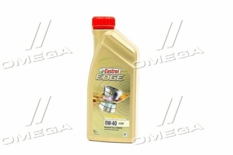 Моторное масло EDGE / 0W40 / 1л. / (ACEA A3/B4) CASTROL 15336D