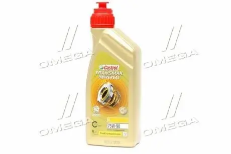Трансмісійна олива SYNTRAX UNIVERSAL PLUS / 75W90 / 1л. / Для мостів, редукторів / CASTROL 15DD0D