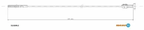 Фото 1 - автозапчастина ADRIAUTO 52.0249.2 Автозапчастина ADRIAUTO 52.0249.2 (фото 1)