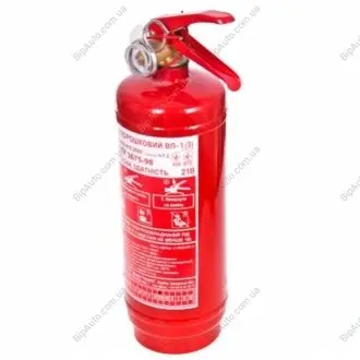 Вогнегасник порошковий, ВП1 (1кг) ТОВ "Хладар-Техсоюз" VITOL ОП1 (фото 1)