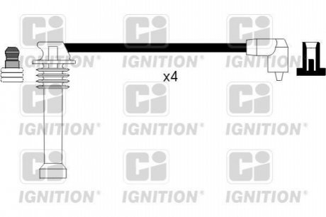 Комплект дротів запалювання QUINTON HAZELL XC710
