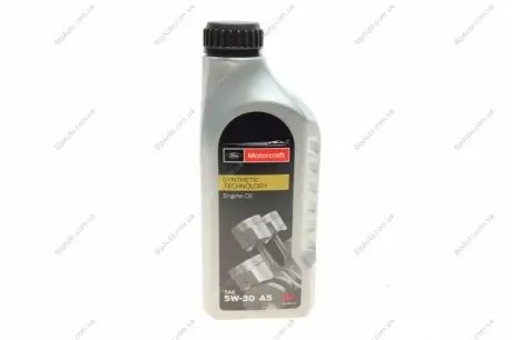 Масло моторное синтетическое Engine Oil 5W-30 A5, 1л FORD 15CF53 (фото 1)