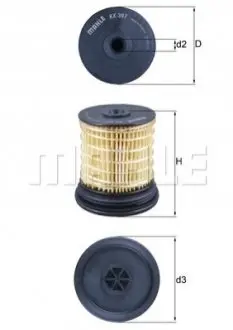 Р¤рёр»сњс‚сђ с‚рѕрїр»рёрірѕс‹р№ opel antara/chevrolet captiva 2.2d 11- MAHLE ORIGINAL MAHLE / KNECHT KX397