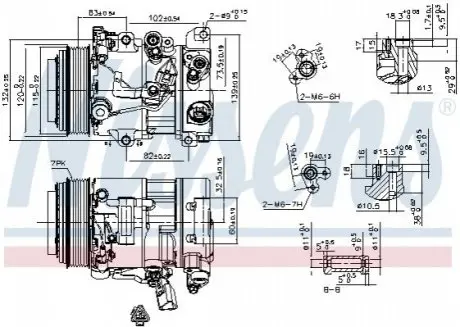 Компрессор NISSENS 890156