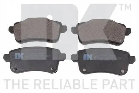Гальмівні колодки дискові Renault Espace V, Grand Scenic IV, Megane IV, Scenic IV, Talisman 1.2-2.0D 02.15- NK 223976