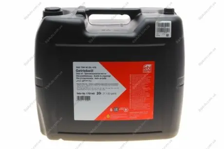 Олива трансмісійна SAE 75W-90 20L FEBI BILSTEIN 170140