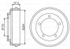 Тормозный барабан BOSCH 0 986 477 204 (фото 1)