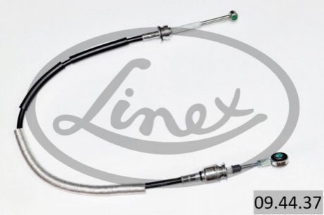 Трос переключения передач левый LINEX 09.44.37 (фото 1)