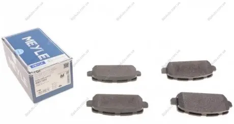 Комплект гальмівних колодок MEYLE 025 259 4717