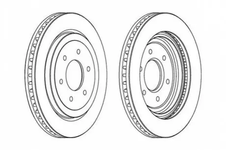 Гальмівний диск Jurid 563024JC-1 (фото 1)