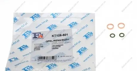 Прокладка трубки подачі оливи FA1 Fischer Automotive One (FA1) KT128-501 (фото 1)