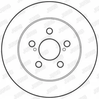 Гальмівний диск Jurid 562751JC