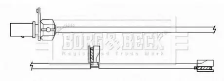 Контакт BORG &amp; BECK BORG & BECK BWL3139 (фото 1)