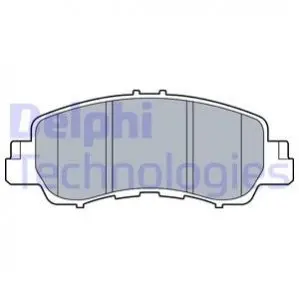 Тормозные колодки, дисковые. Delphi LP3571