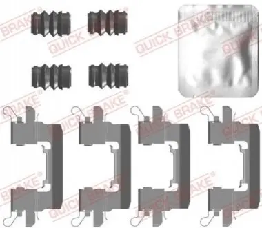 Монтажний компл.,гальм.колодки QUICK BRAKE 109-0087