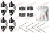 Монтажний компл.,гальм.колодки QUICK BRAKE 1090098 109-0098