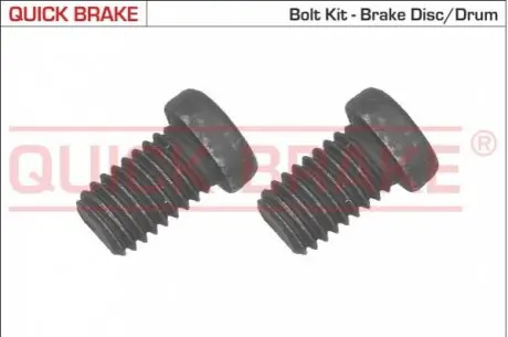 Болт, диск тормозного механизма OJD QUICK BRAKE 11668K (фото 1)