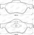 Комплект тормозных колодок, дисковый тормоз Jurid 573243J (фото 1)