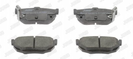 Комплект тормозных колодок, дисковый тормоз Jurid 572127J (фото 1)