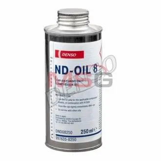 Мастило компресорне ND-Oil 8 (R134a) 0,25л (997635-8250_x000D_
) DENSO DND08250 (фото 1)