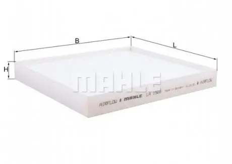 Фильтр салона KNECHT LA 1505 MAHLE / KNECHT LA1505