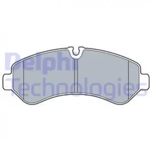 Тормозные колодки дисковые Delphi LP3548