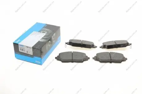 Комплект тормозных колодок, дисковый тормоз PARTS KAVO KBP-1021 (фото 1)