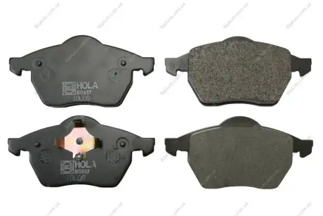 Колодка гальмівна передня (4 шт.).) (FDB969) HOLA BD837