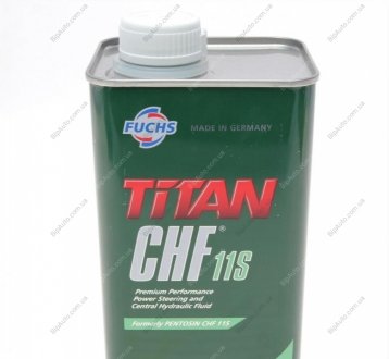 Рідина гідравлічна Titan Pentosin CHF 11 S (1 Liter) FUCHS 601429774