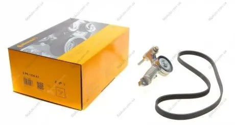 Комплект пасу поліклинового Opel Astra G/H/Combo CONTINENTAL Contitech 5PK1230K1