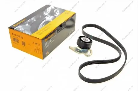 Комплект пасу поліклинового Renault Clio/Megane/S CONTINENTAL Contitech 5PK1135K2