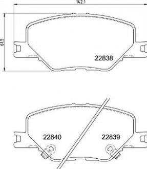 Автозапчастина BREMBO P 59 096 (фото 1)