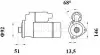 Стартер MAHLE ORIGINAL MS 761