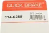 Ремкомплект, тормозной суппорт OJD QUICK BRAKE 1140289 (фото 8)